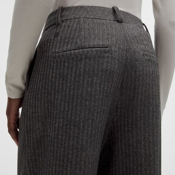 Daydrift High-Rise Wide-Leg Trouser Herringbone *Short - Picture 10 of 10